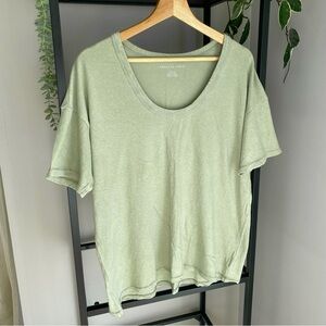 NWT American Eagle Relaxed Scoopneck Tee Shirt